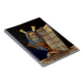 Prophet Mose mit den Tabletten des Gesetzes Notizblock (Rechte Seite)