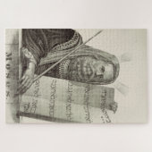 Prophet Mose mit den Tabletten des Gesetzes Puzzle (Horizontal)