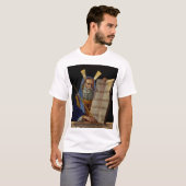 Prophet Mose mit den Tabletten des Gesetzes T-Shirt (Vorne ganz)