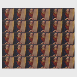 Prophet Moses auf dem Berg Sinai – High-Fidelity-E Geschenkpapier