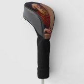 Prophet Moses auf dem Berg Sinai – Hochauflösendes Golf Headcover (angewinkelt)