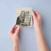 Prophet Moses mit den Gesetzestafeln Flyer (Gruppe)