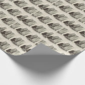 Prophet Moses mit den Gesetzestafeln Geschenkpapier (Ecke)