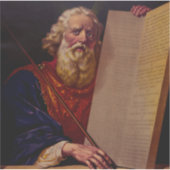 Prophet Moses on Mount Sinai – High-Fidelity Epic  Aufkleber (Vorderseite)