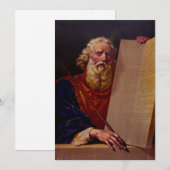 Prophet Moses on Mount Sinai – High-Fidelity Epic  Einladung (Vorne/Hinten)