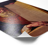 Prophet Moses on Mount Sinai – High-Fidelity Epic  Fotodruck (Ecke)