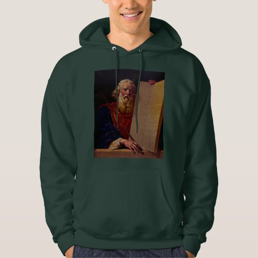 Prophet Moses on Mount Sinai – High-Fidelity Epic  Hoodie (Vorderseite)