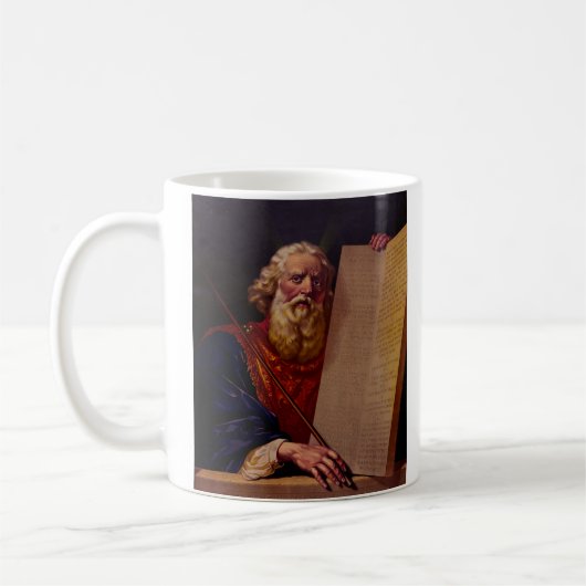 Prophet Moses on Mount Sinai – High-Fidelity Epic  Kaffeetasse (Links)