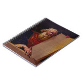 Prophet Moses on Mount Sinai – High-Fidelity Epic  Notizblock (Linke Seite)