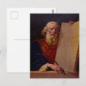 Prophet Moses on Mount Sinai – High-Fidelity Epic  Postkarte (Vorne/Hinten)