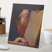 Prophet Moses on Mount Sinai – High-Fidelity Epic  Sockelschild (In Situ)