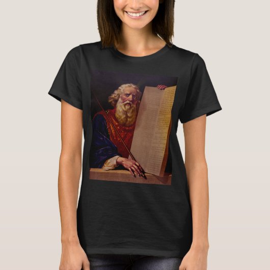 Prophet Moses on Mount Sinai – High-Fidelity Epic  T-Shirt (Vorderseite)