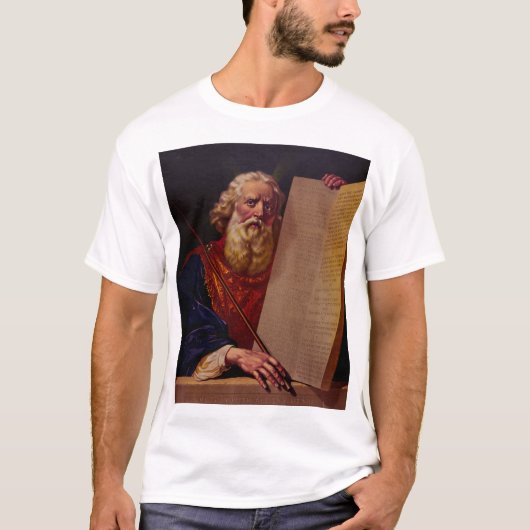 Prophet Moses on Mount Sinai – High-Fidelity Epic  T-Shirt (Vorderseite)