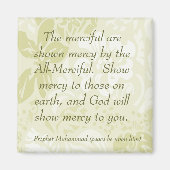 Prophet Muhammad Redewendungen Kühlschrankmagnet (Vorne)