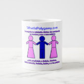 Prophet-Polygamie-Tassen-Spanisch Jumbo-Tasse (Vorderseite)