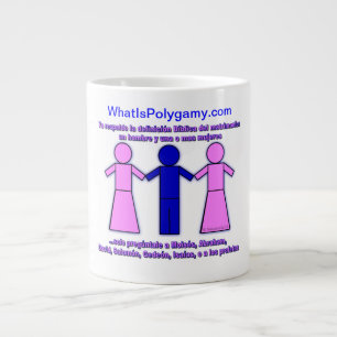 Prophet-Polygamie-Tassen-Spanisch Jumbo-Tasse