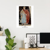 Prophet. von Piero Della Francesca Poster (Heimbüro)