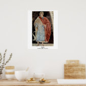 Prophet. von Piero Della Francesca Poster (Küche)