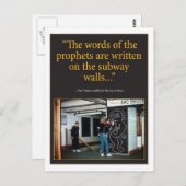 Propheten Postkarte (Vorne/Hinten)