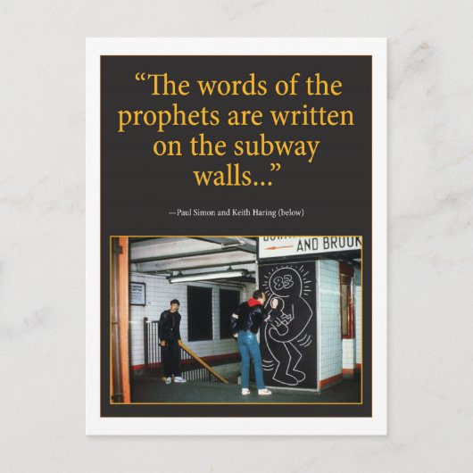 Propheten Postkarte (Vorderseite)