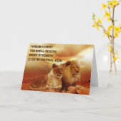 Prophetische Gebetskarte für Anstreichen Karte (Gelbe Blume)