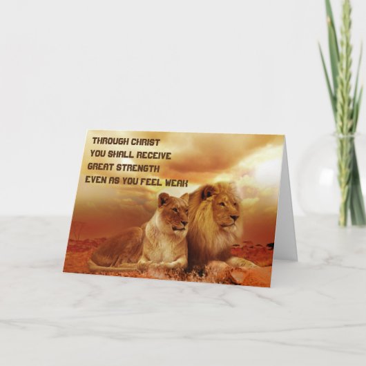 Prophetische Gebetskarte für Anstreichen Karte (Vorderseite)