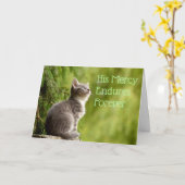 Prophetische Gebetskarte für Gottes Barmherzigkeit Karte (Gelbe Blume)