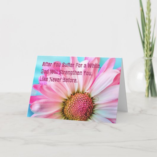 Prophetische Gebetskarte zur Stärkung Karte (Vorderseite)