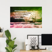 Prophetische Plakate für Andeutungen im Ministeriu (Heimbüro)