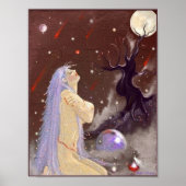 Prophezeiung, Druck Poster (Vorne)