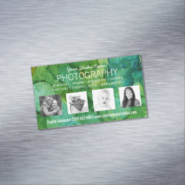 Prophotograph mit 4 kundenspezifischen magnetische visitenkarte