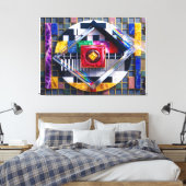 Prophylaxis Leinwanddruck (Insitu (Schlafzimmer))