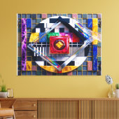 Prophylaxis Leinwanddruck (Insitu (Wohnzimmer))