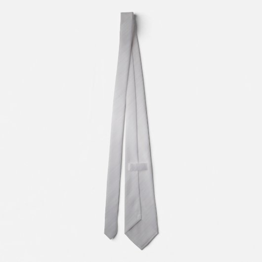 Propitious Platinum Necktie Krawatte (Rückseite)