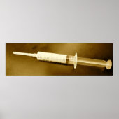 Propofol in Sepia-Poster Poster (Vorne)