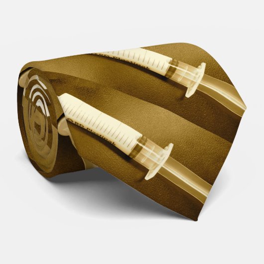 PROPOFOL KRAWATTE IM SEPIA (Gerollt)