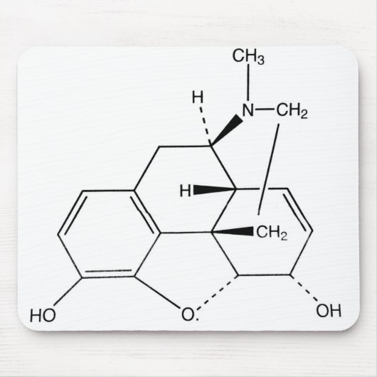 Propofol Molekül Mousepad (Vorne)