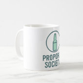 Propofol Powered Coffee Mug | Funny Anesthesia Gif Kaffeetasse (Vorderseite Links)