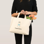 Propofol Powered – Lustiger Anästhesist-Humor Mini Stoffbeutel (Vorderseite (Produkt))