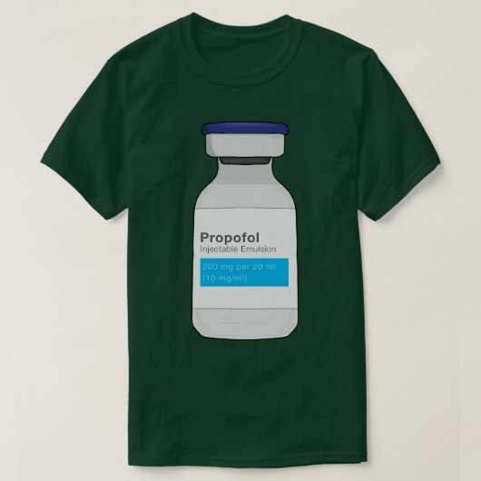 Propofol T-Shirt (Design vorne)