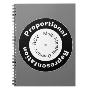 Proportionelles Foto-Notebook Notizblock
