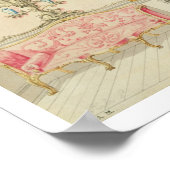 Proposal for a drawing room interior, 1755-60 (w/c poster (Ecke)