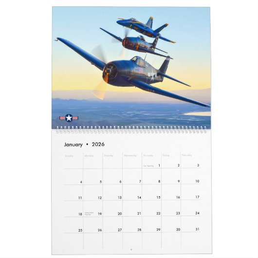 PROPS'N'JETS - Flüge zum US-Militärerbe Kalender (Jan 2026)