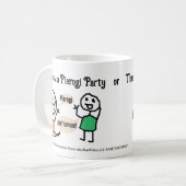Prorogue Pierogi-Party von RoseWrites-Tasse Kaffeetasse (Vorderseite Links)