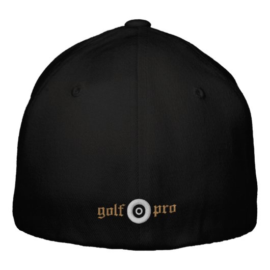 Pros 2.0 Golf bestickte Baseballkappe (Rückseite)
