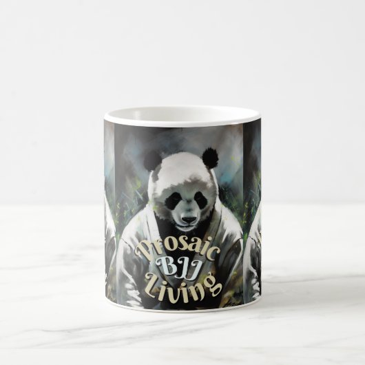 Prosaic Living BJJ Panda Kaffeetasse (Mittel)