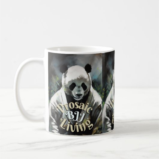 Prosaic Living BJJ Panda Kaffeetasse (Links)