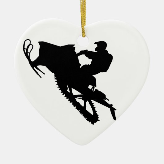 PROschlitten Keramik Ornament (Vorne)
