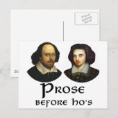 Prose Before Ho's Postkarte (Vorne/Hinten)