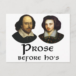 Prose Before Ho's Postkarte